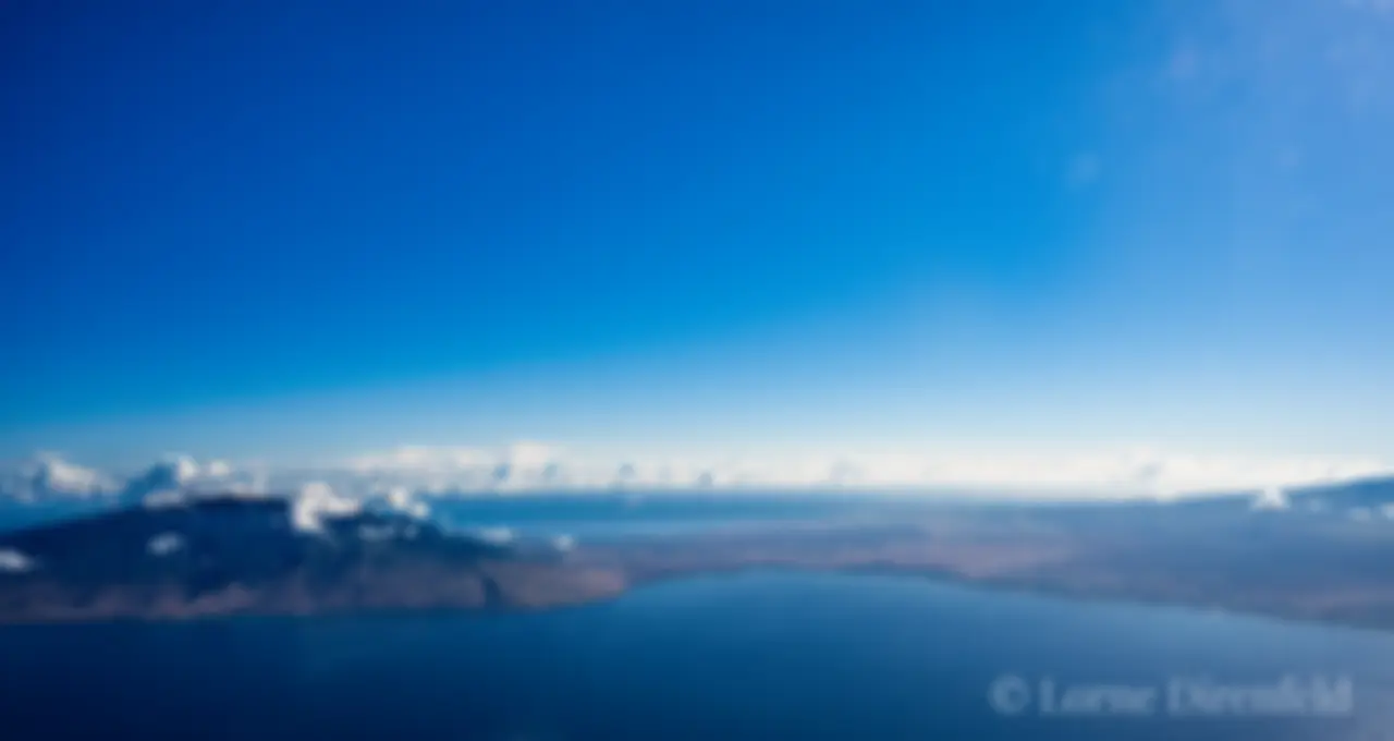 Looking to the north across the central valley of Maui, on a beautiful morning . . .