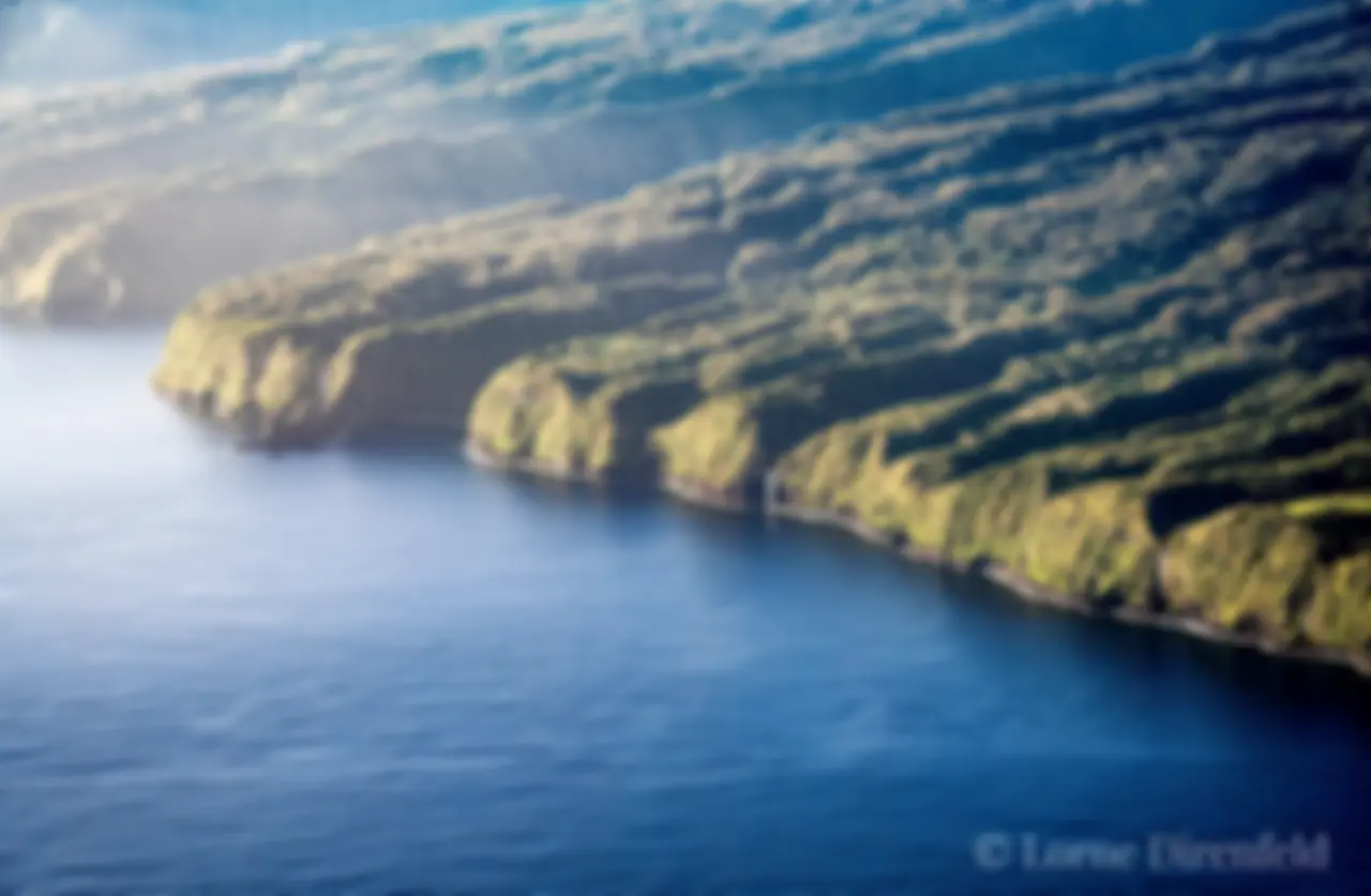 Maui, north shore in the morning .  .