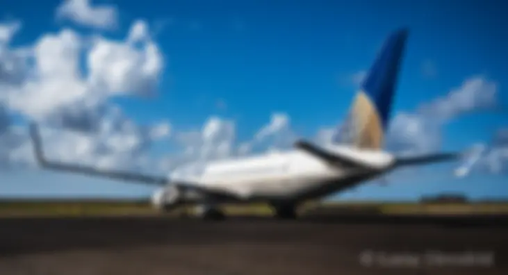 A United Airlines Boeing 767ER taking a little well deserved break on Kauai . . .