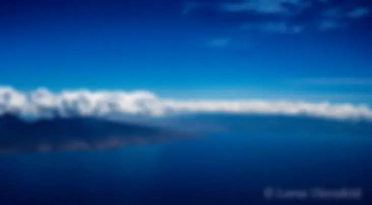 Approaching Maui from the south . . .