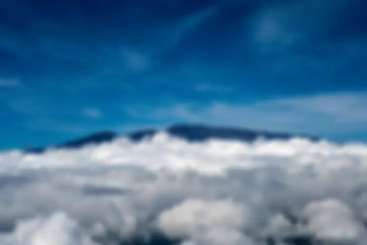 Mauna Kea mountain and the observatories at 13,796 feet!