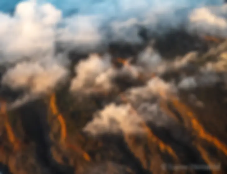 The south east side of Molokai lights up at sunrise . . .